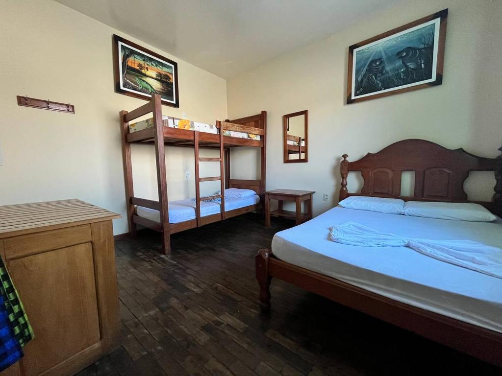 Postel nebo postele na pokoji v ubytování Hostel Manaus