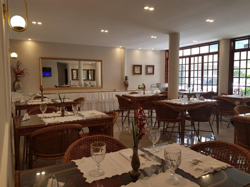 Restaurace v ubytování Caetité Palace Hotel