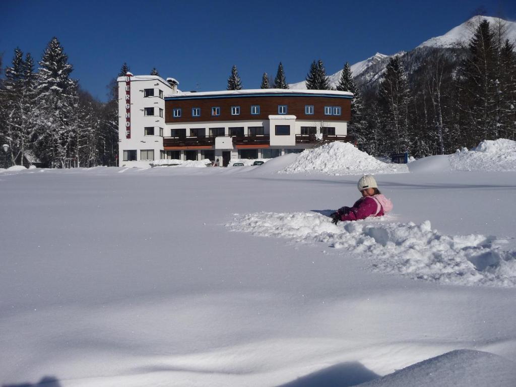 Hotel Berghof v zimě