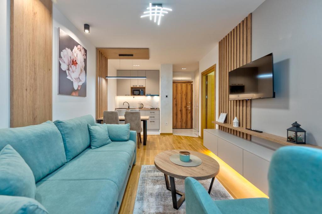 Posezení v ubytování Apartmani MIVA