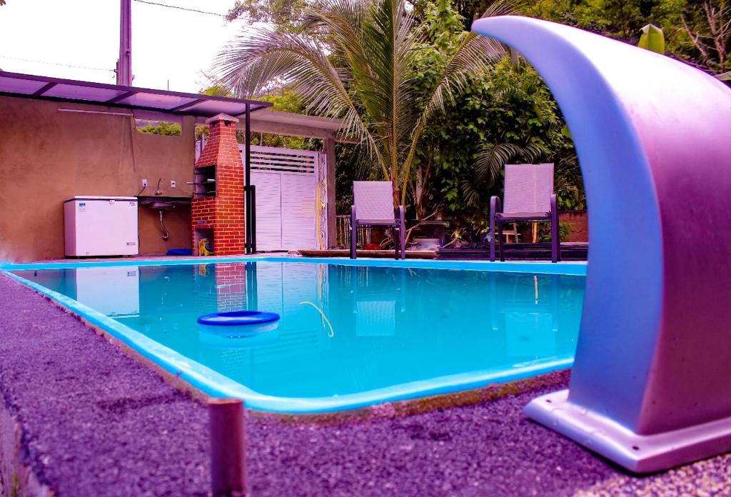 Casa Lugar tranquilo 내부 또는 인근 수영장