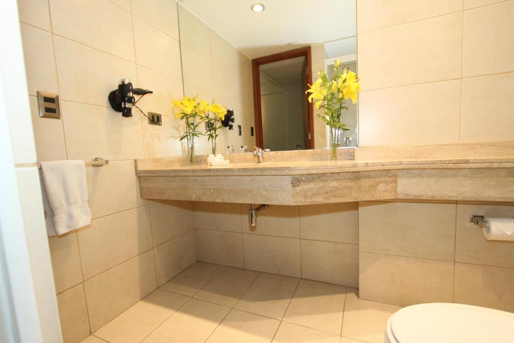 Koupelna v ubytování Inca Hoteles
