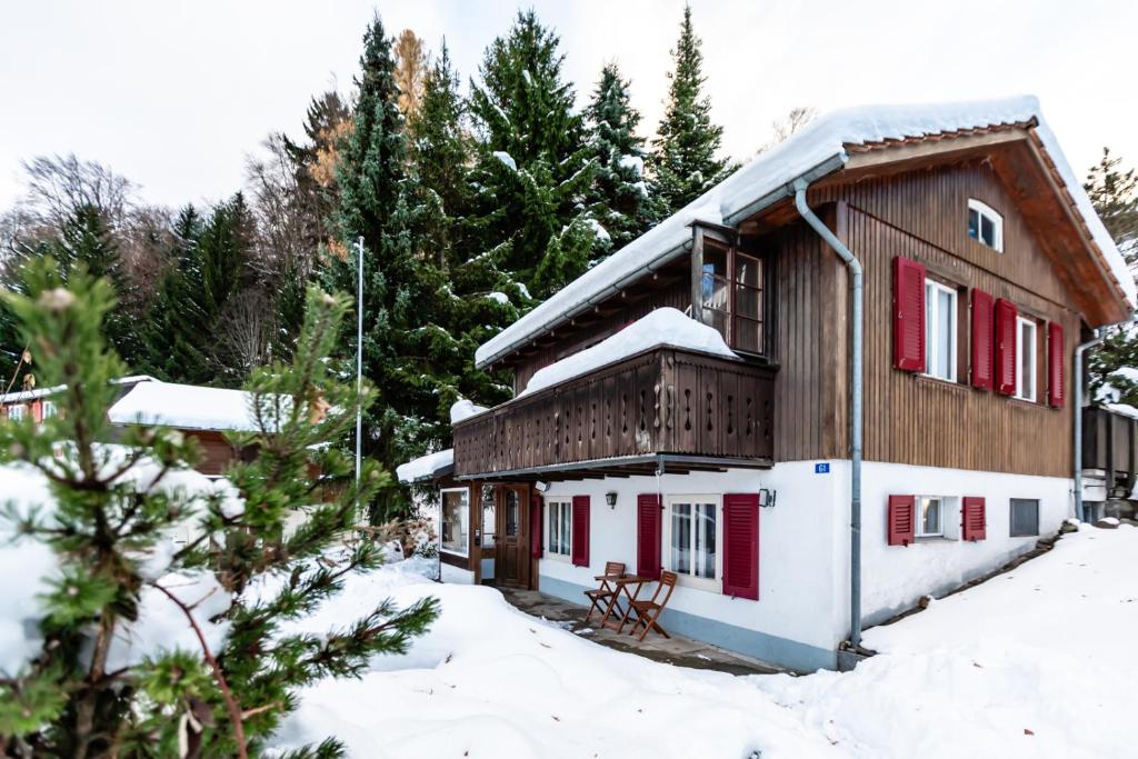 INN JOY Apartments - Flumserberg mit Bergpanorama v zimě