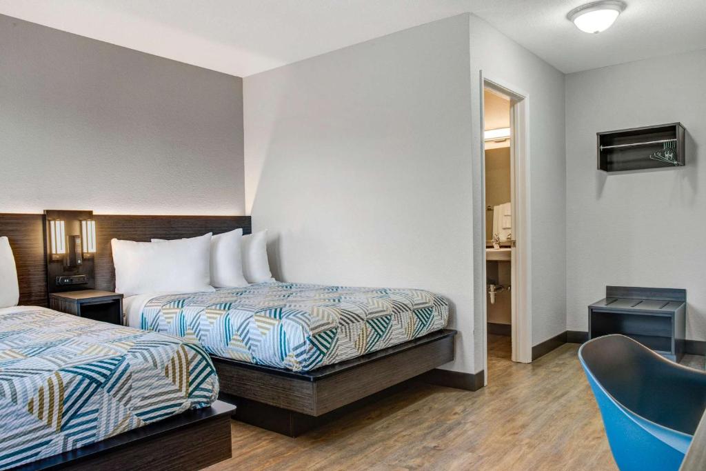 Postel nebo postele na pokoji v ubytování Motel 6-Carson City, NV