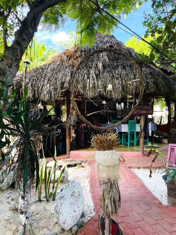 Zahrada ubytování Casa Jade Ecobungalows Las coloradas