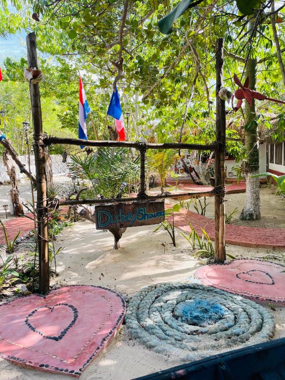 Zahrada ubytování Casa Jade Ecobungalows Las coloradas