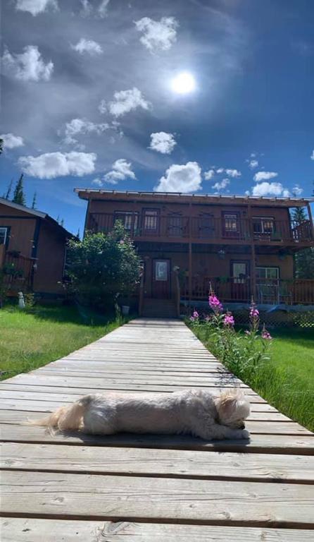Budova, kde se bed and breakfast nachází
