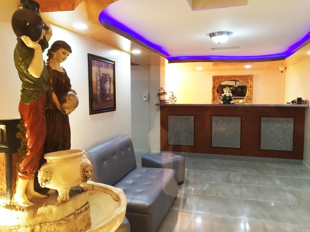 Posezení v ubytování Hotel Villa Lafayette