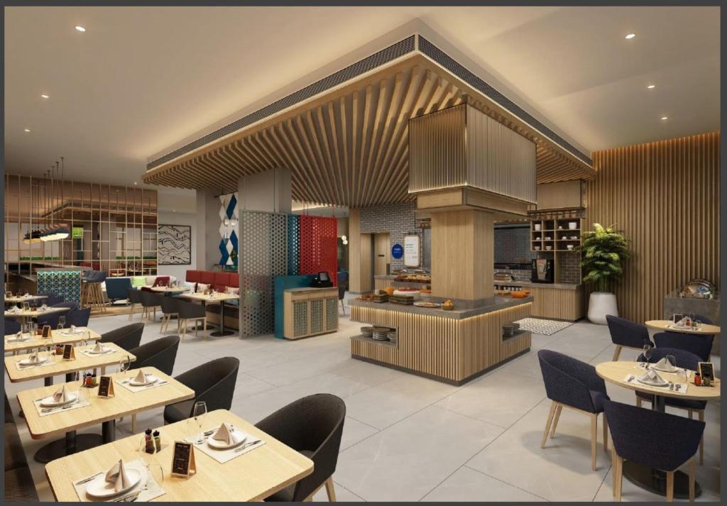 Restaurace v ubytování Holiday Inn Express Kathmandu Naxal by IHG