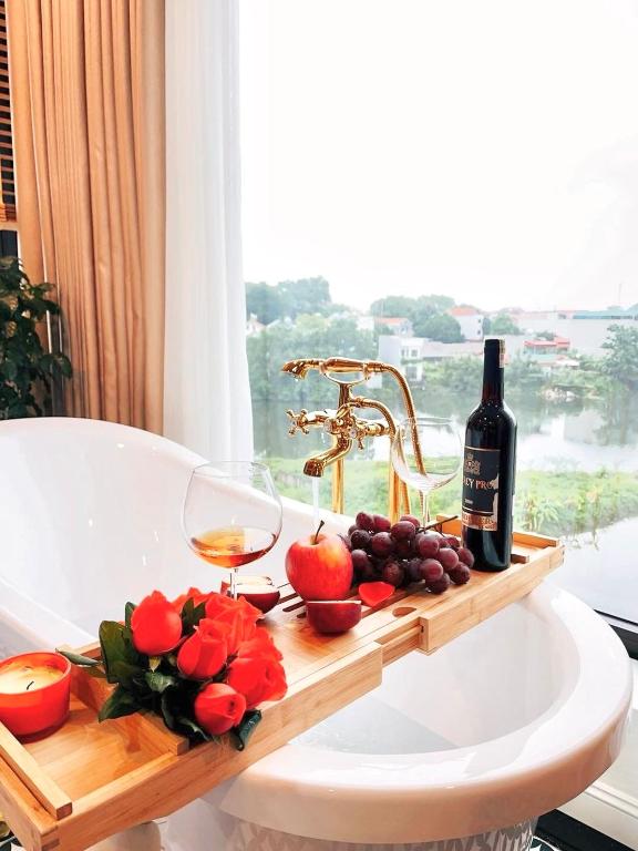 Nápoje v ubytování Lake Hotel Sóc Sơn