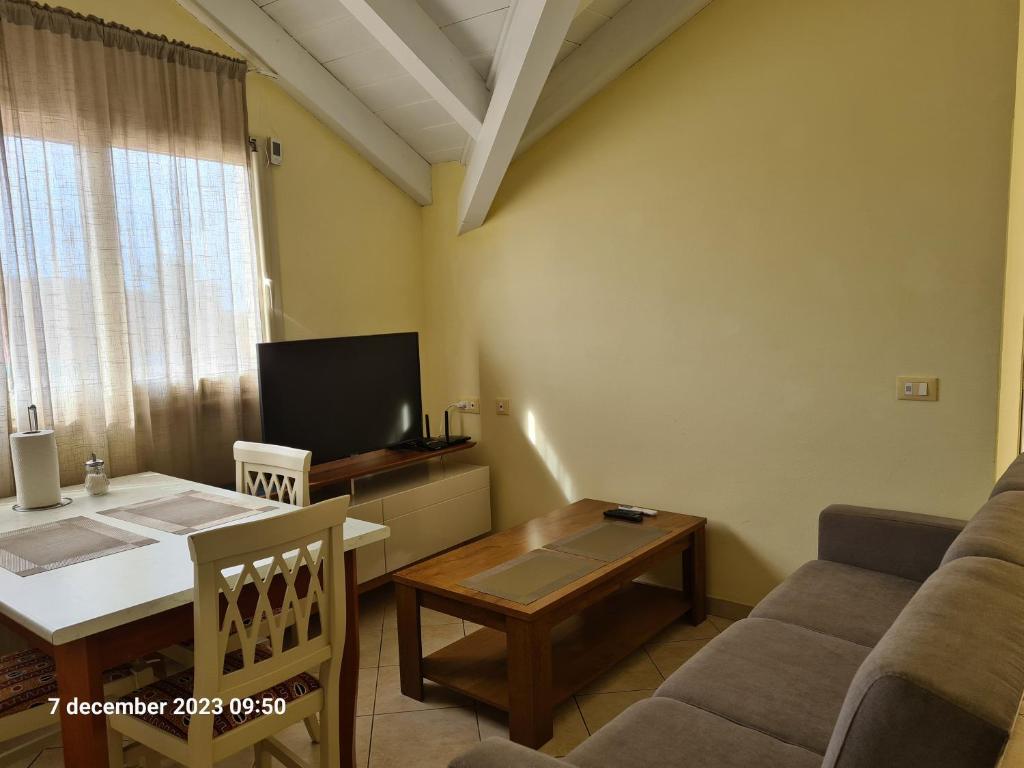 TV a/nebo společenská místnost v ubytování Plaza Top floor apartment