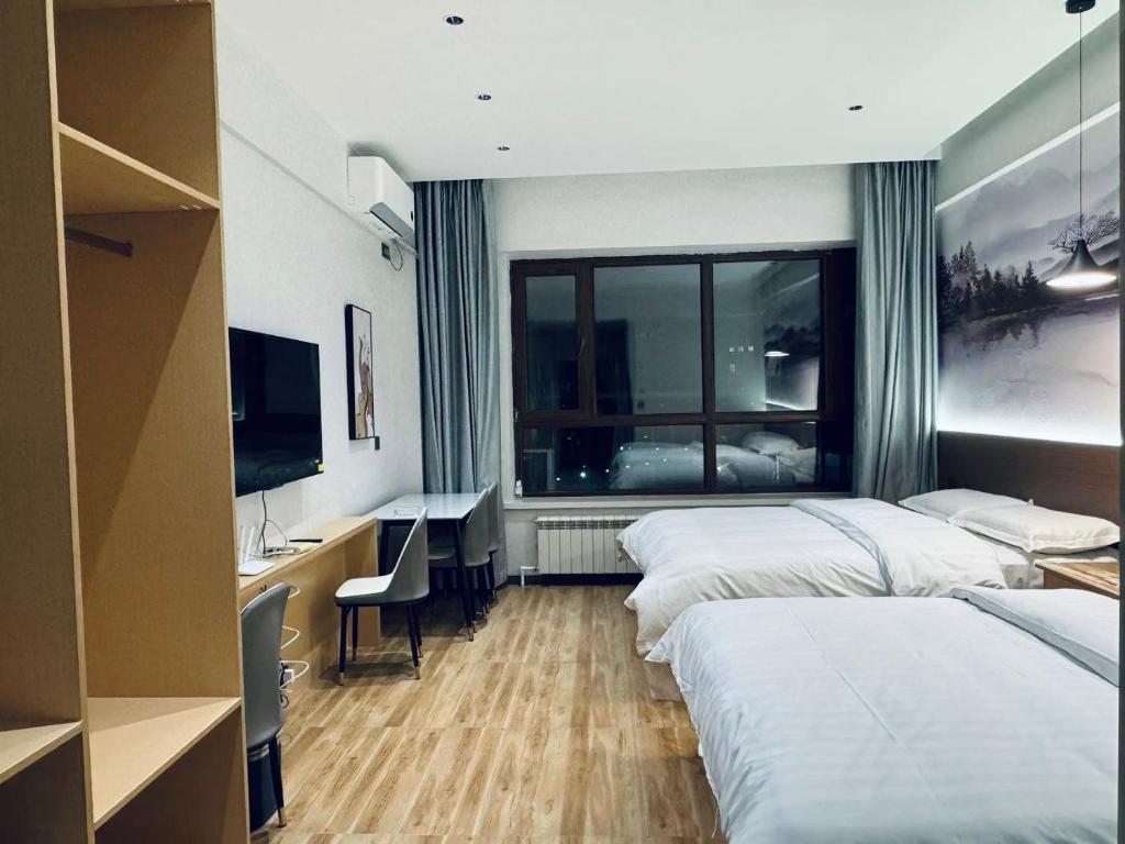 Letto o letti in una camera di Utopia Apartment