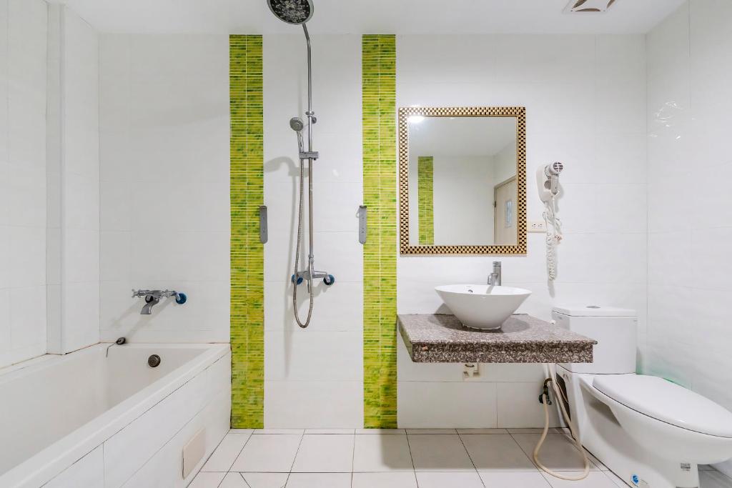 Koupelna v ubytování Wei Yuan Hotel