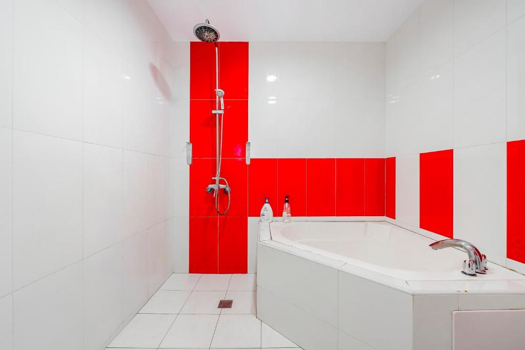 Koupelna v ubytování Wei Yuan Hotel