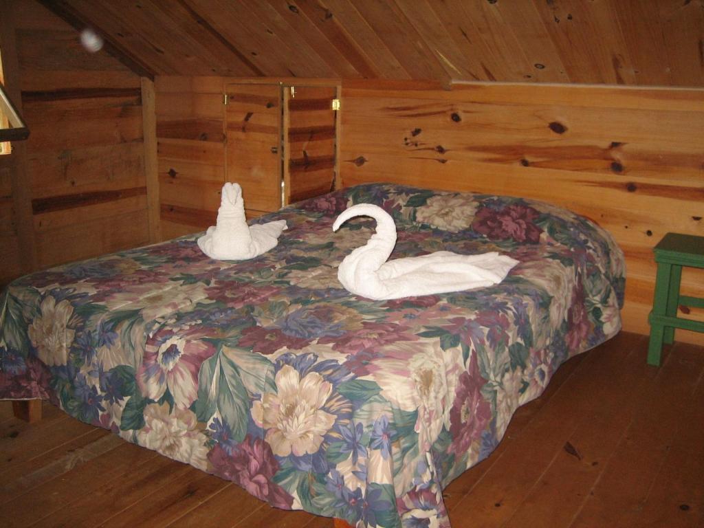 Postel nebo postele na pokoji v ubytování Montaña Verde