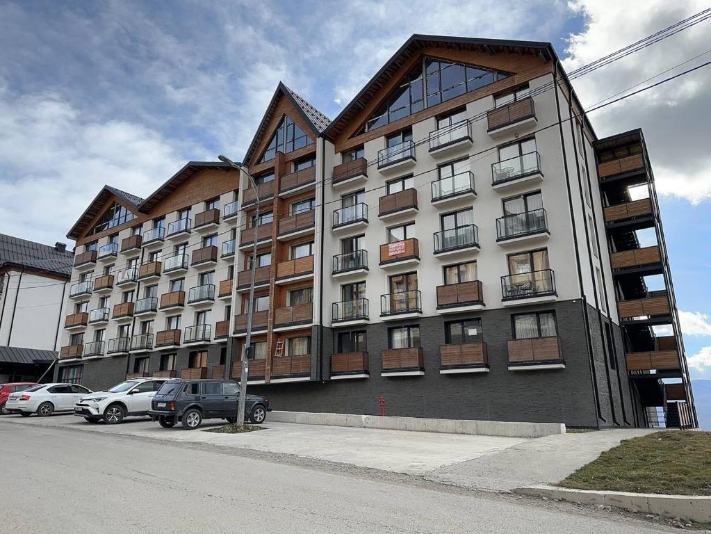 Budova, kde se apartmán nachází