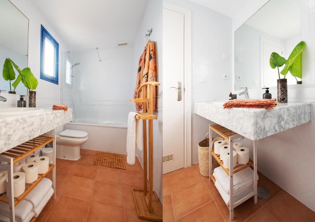 A bathroom at Book Jet - Costa Calma Sun & Pool