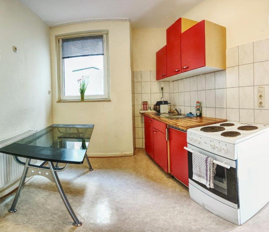 Kuchyň nebo kuchyňský kout v ubytování Hotel Lousberg