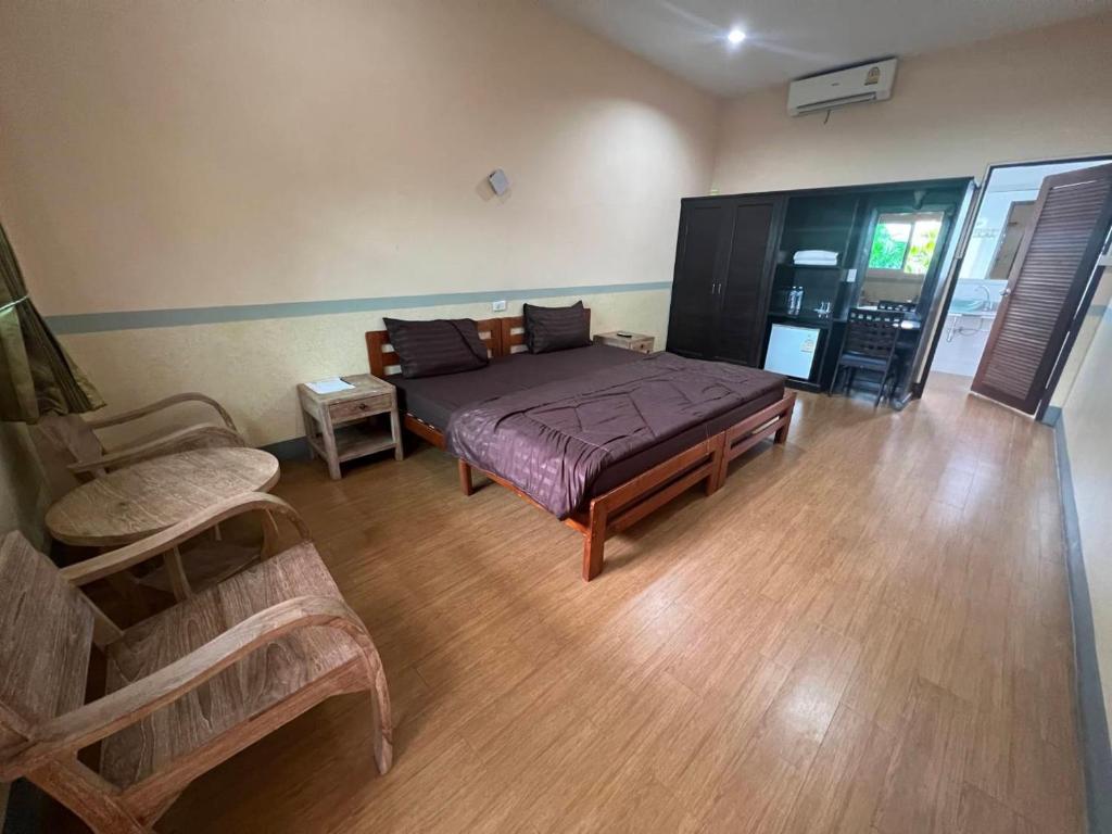 Katil atau katil-katil dalam bilik di PN hotel Fang