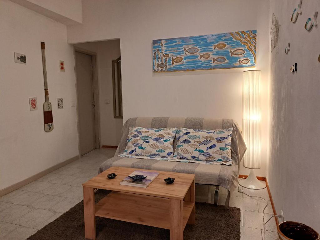 Posezení v ubytování La Casa di Vany