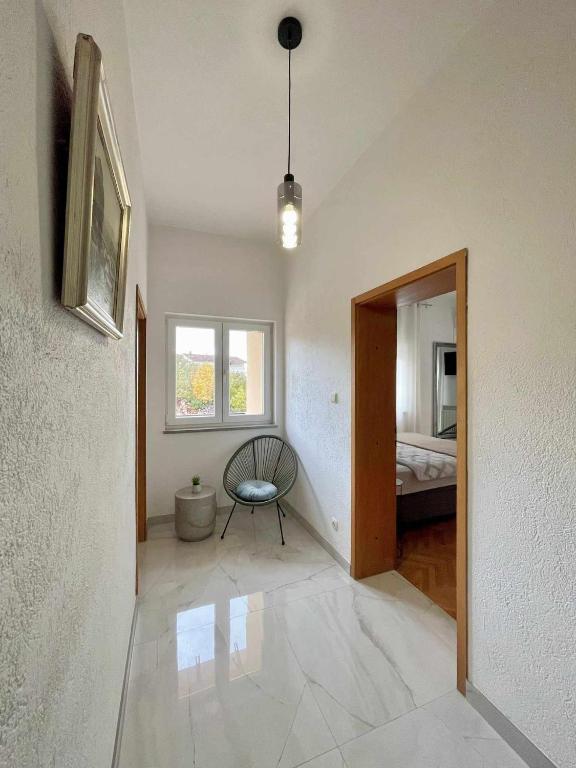 Postel nebo postele na pokoji v ubytování Kosante - luxury apartment - 150 m2 with fitness room