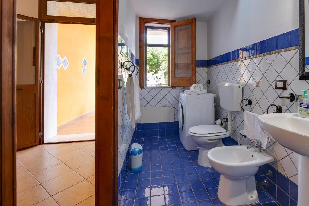 Koupelna v ubytování Case Vacanze Castellana Dream