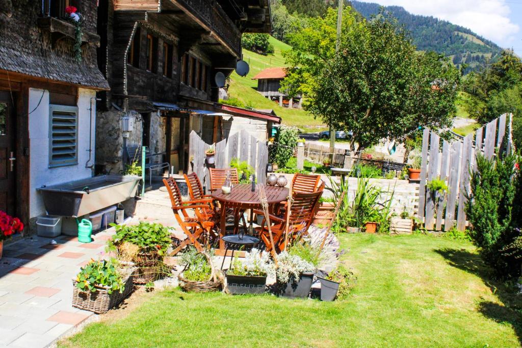 Zahrada ubytování Mys Chalet
