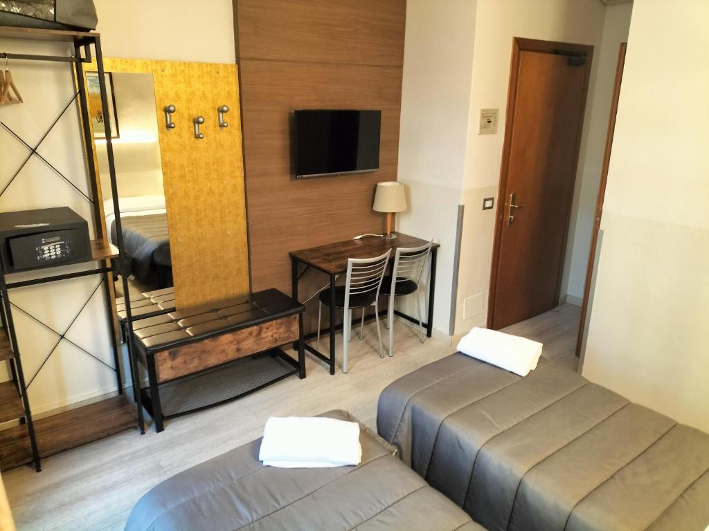 TV a/nebo společenská místnost v ubytování Hotel MM Dateo