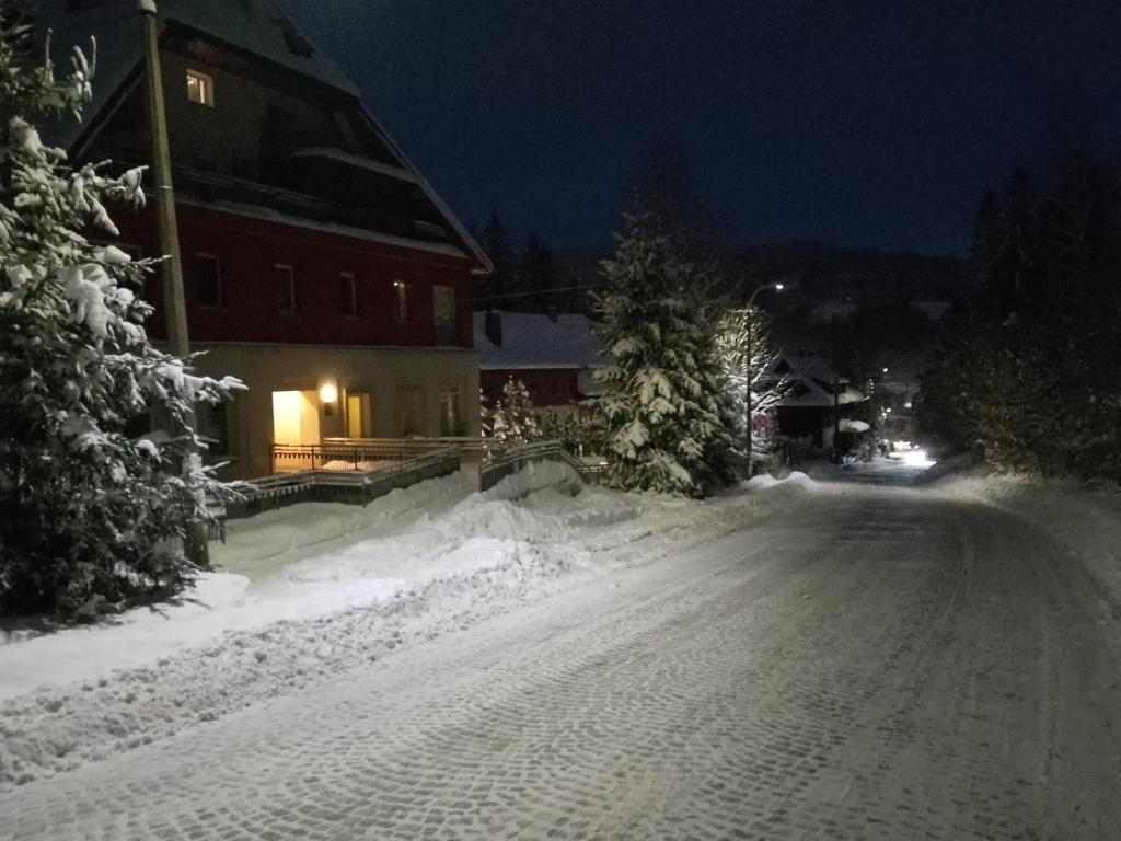Apartament Alias v zimě