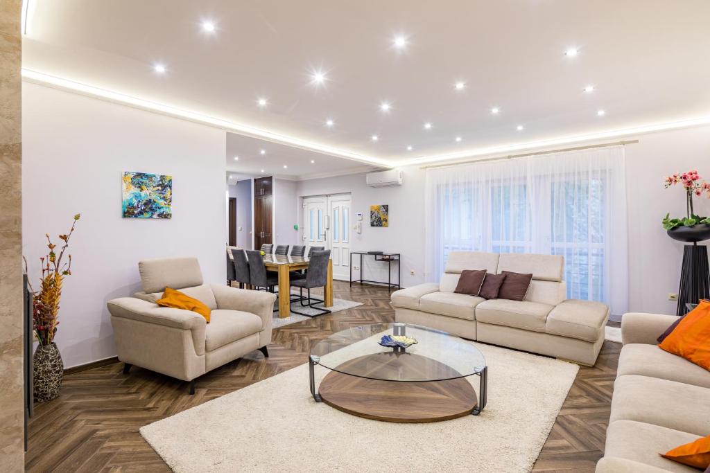 Posedenie v ubytovaní Budapest Harmony Apartments