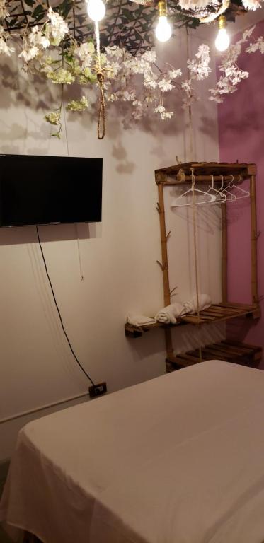 TV a/nebo společenská místnost v ubytování Tus Recuerdos