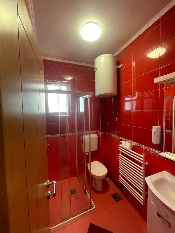 Koupelna v ubytování Hotel Ada - Otoka