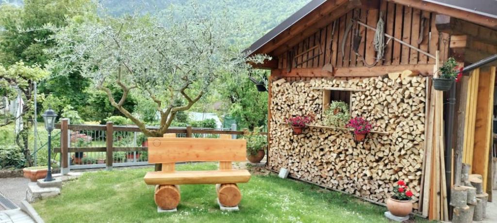 A garden outside Casa Vacanze - Green Garden