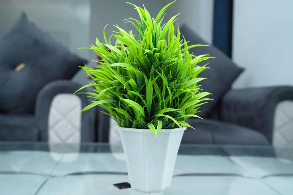 Posezení v ubytování Limewood Stay - Executive Huda City Center