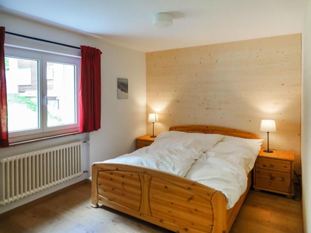 Postel nebo postele na pokoji v ubytování Apartment Siesta by Interhome