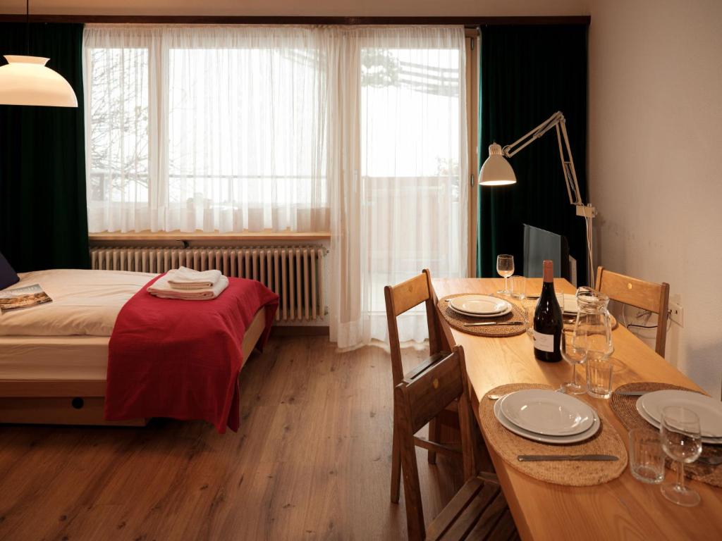 Postel nebo postele na pokoji v ubytování Apartment Silence-5 by Interhome