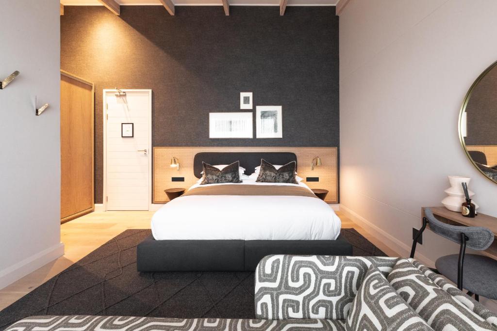 Letto o letti in una camera di Escape to the Beach