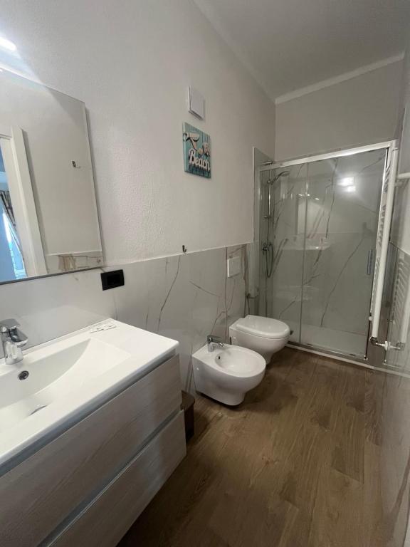 Ванная комната в La CONCHIGLIA Bed & Breakfast