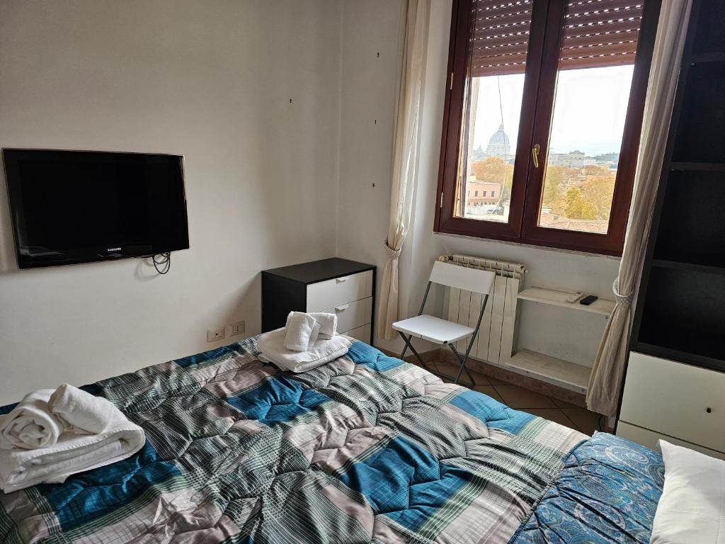 Posteľ alebo postele v izbe v ubytovaní ST. PETER'S ROOMS SUITE
