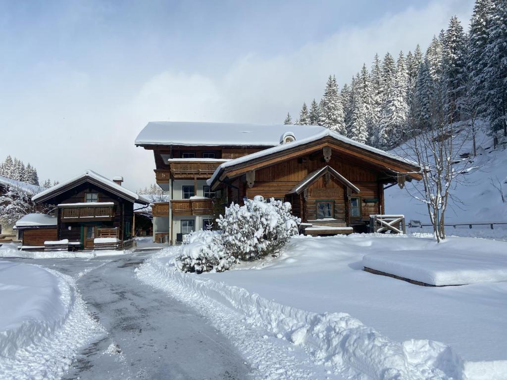 Winklhütte v zime