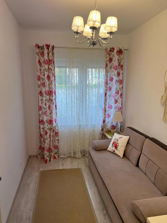 Posedenie v ubytovaní Apartament Lawendowy