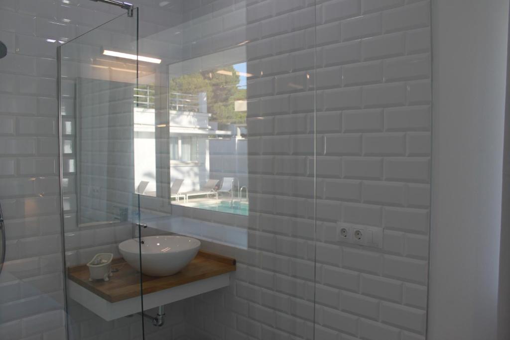 Kúpeľňa v ubytovaní Guadalupe Hotel Boutique