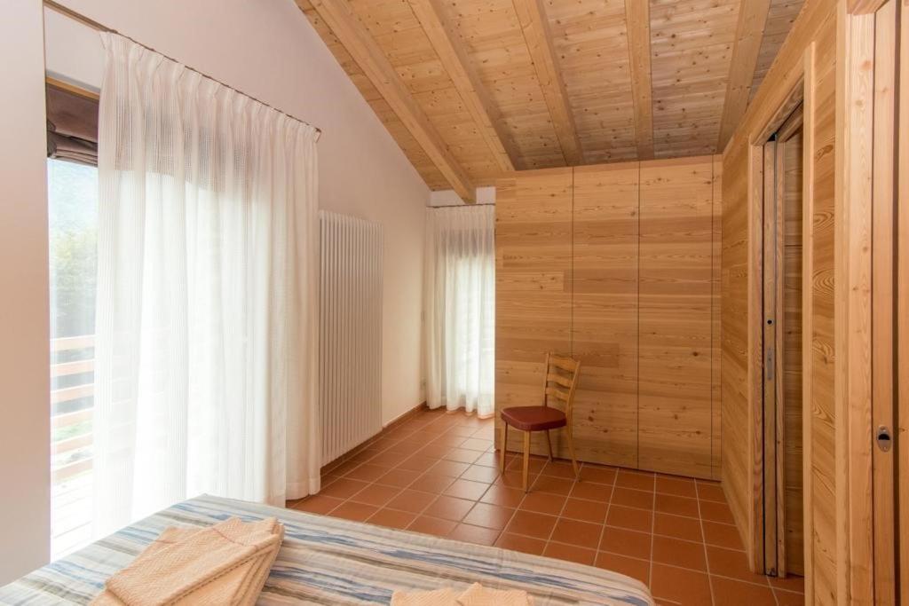Postel nebo postele na pokoji v ubytování Bel Sass