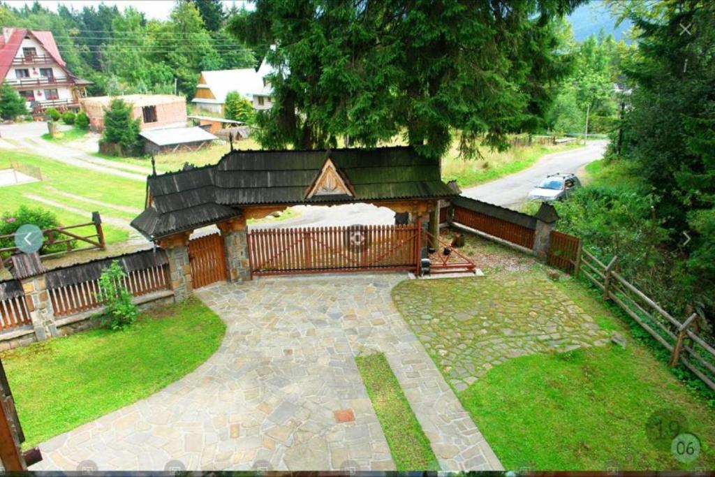 Vonkajšia záhrada v ubytovaní Sweet Home Sweet APARTZAKOP