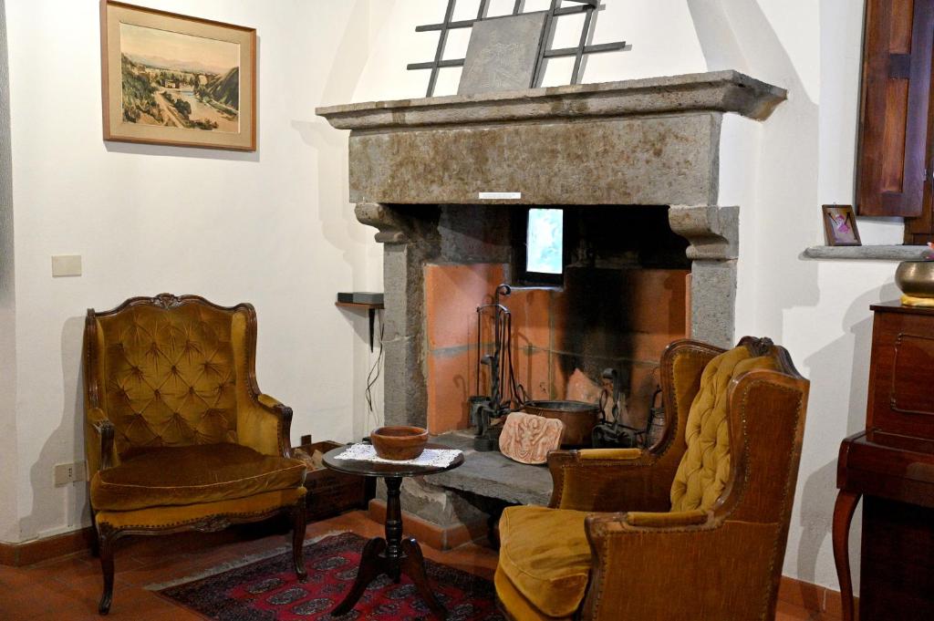 Posezení v ubytování Palazzo Granaroli