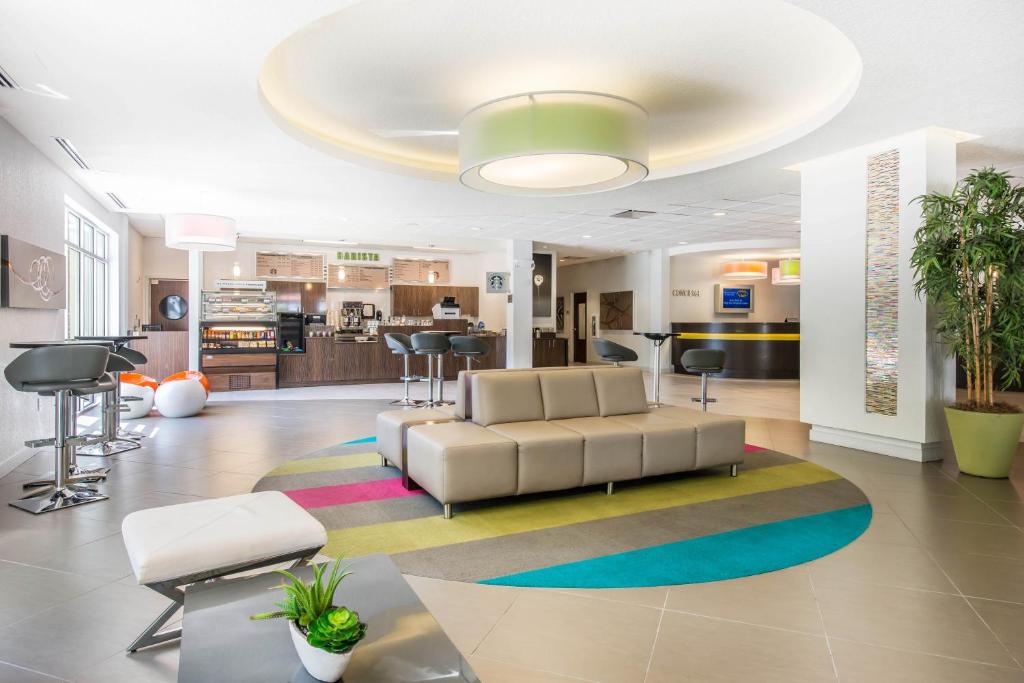 Posezení v ubytování Avanti International Resort