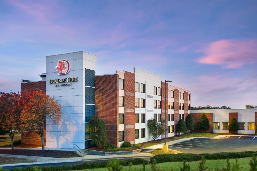 a rendering of the front of a hospital building at DoubleTree by Hilton Rocky Mount in Rocky Mount