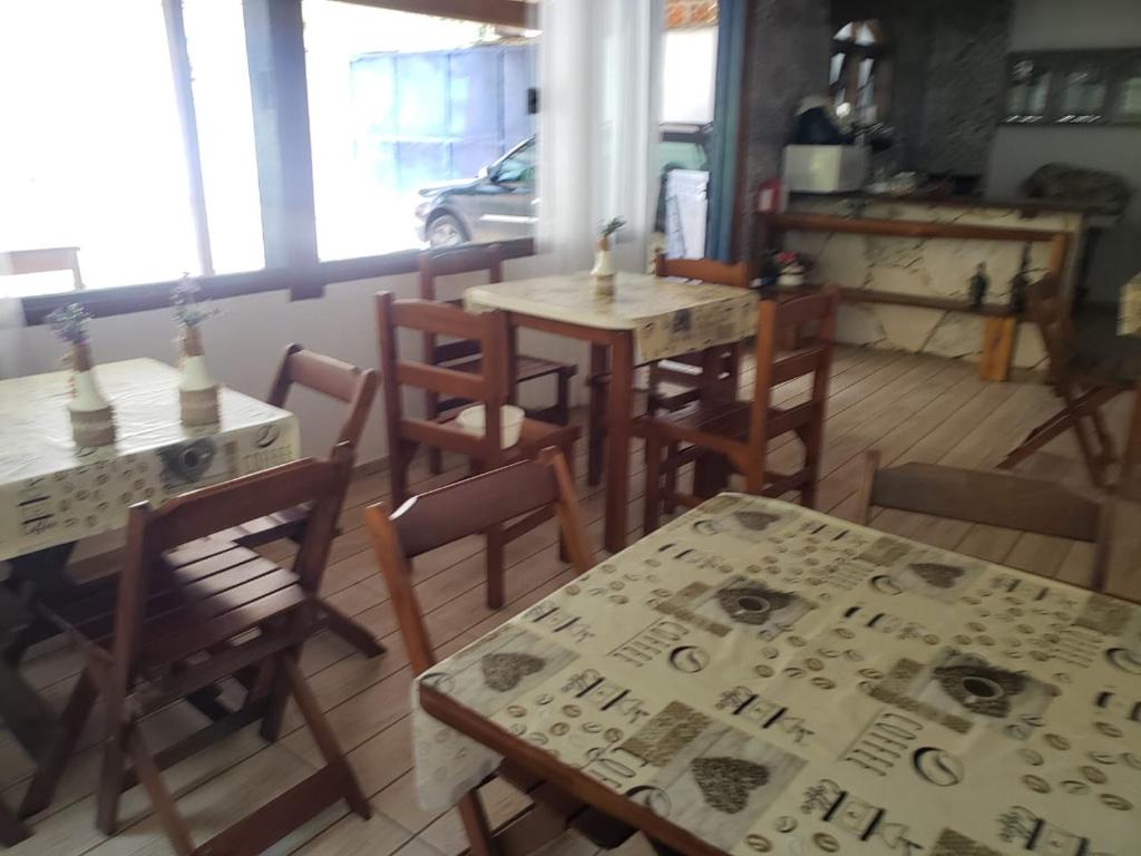 Restaurace v ubytování Pousada Rancho do André