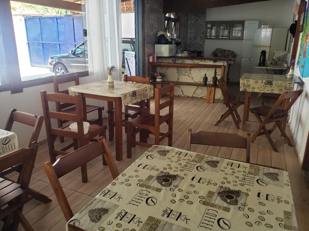 Kuchyň nebo kuchyňský kout v ubytování Pousada Rancho do André