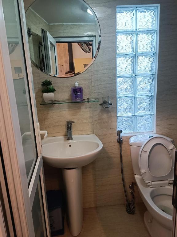 Koupelna v ubytování Center of Hoan Kiem Lake - 1 bed room, maximum 2 people